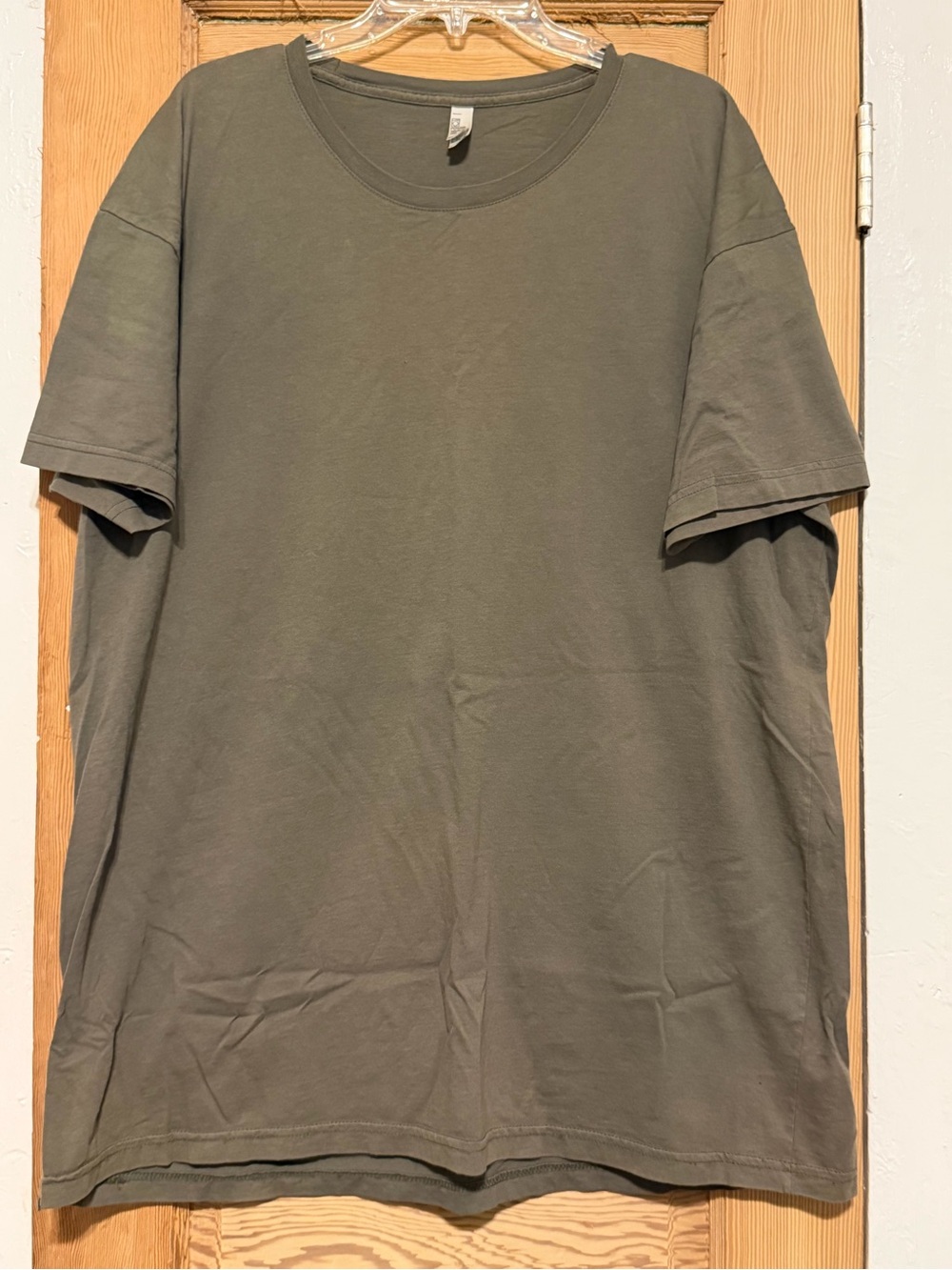 American Apparel Olive Crewneck Short Sleeve T-Shirt